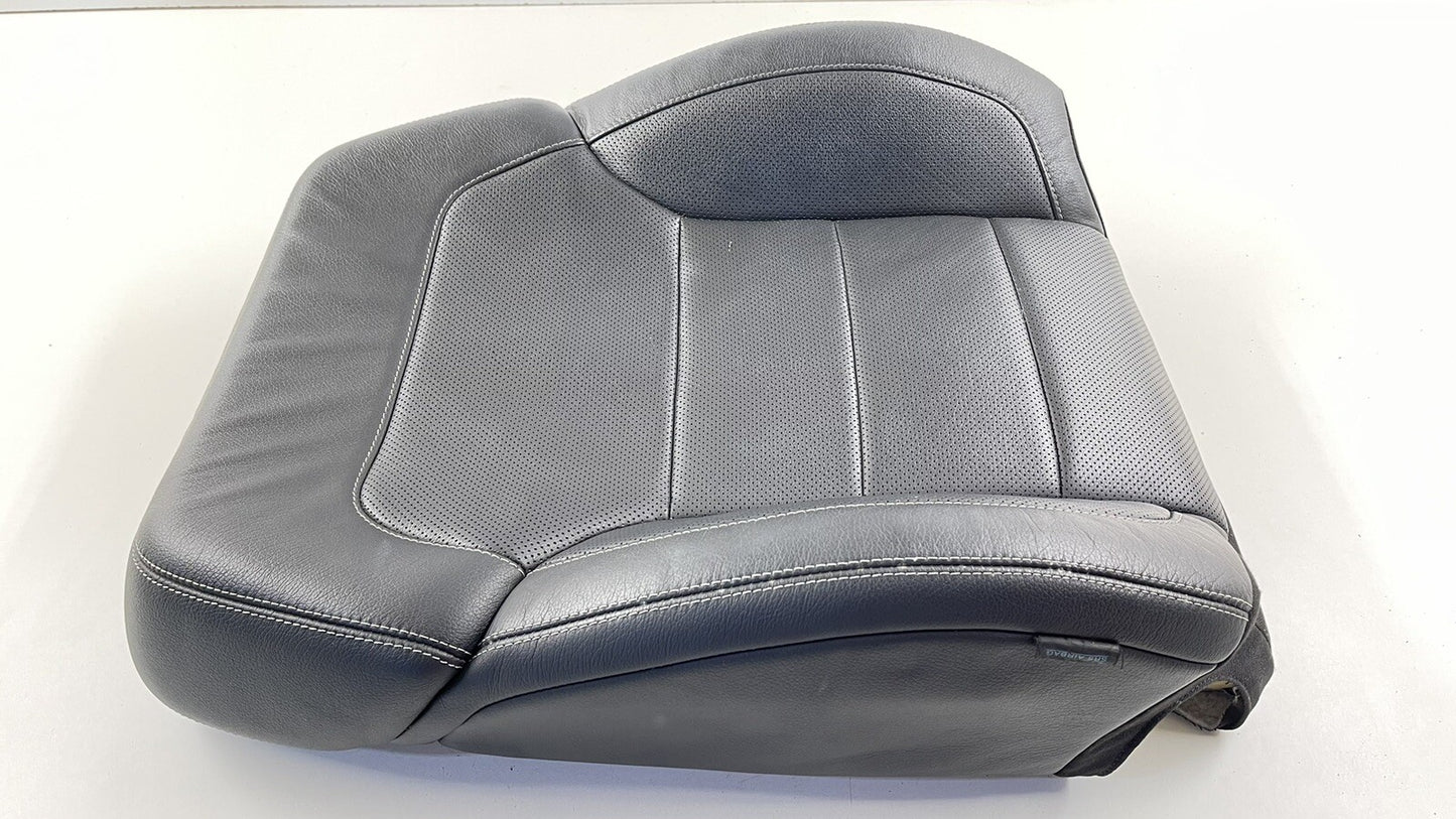 13-16 MERCEDES GL350 X166 PASSENGER RIGHT FRONT UPPER SEAT CUSHION COVER OEM