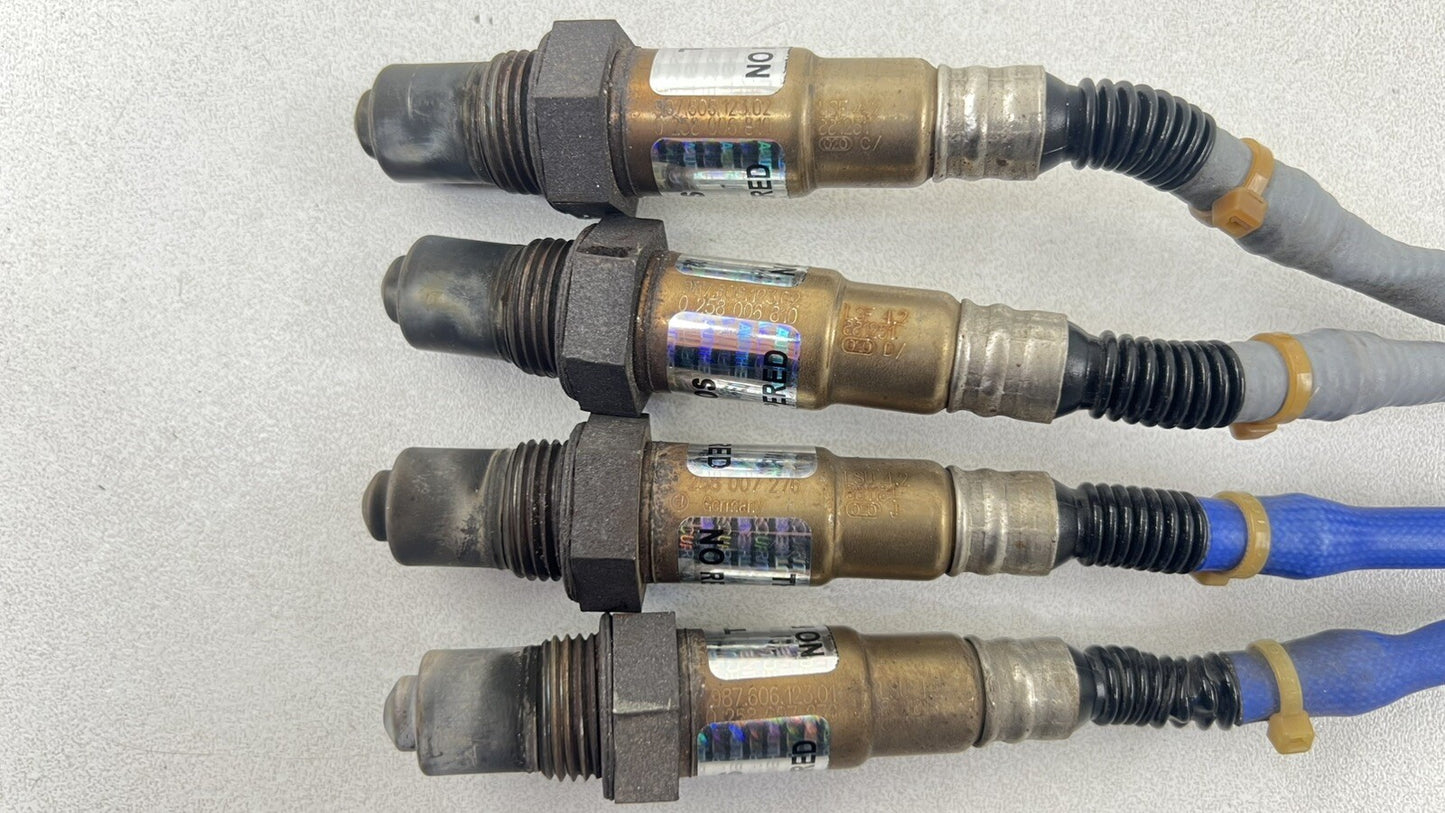 05-08 Porsche Boxster 987 3.4L Exhaust Oxygen O2 Sensor Set OEM