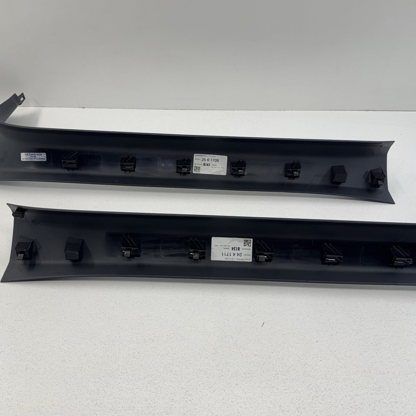 17-23 Audi R8 Lower A Pillar Trim Panel Cover Pair Left & Right OEM