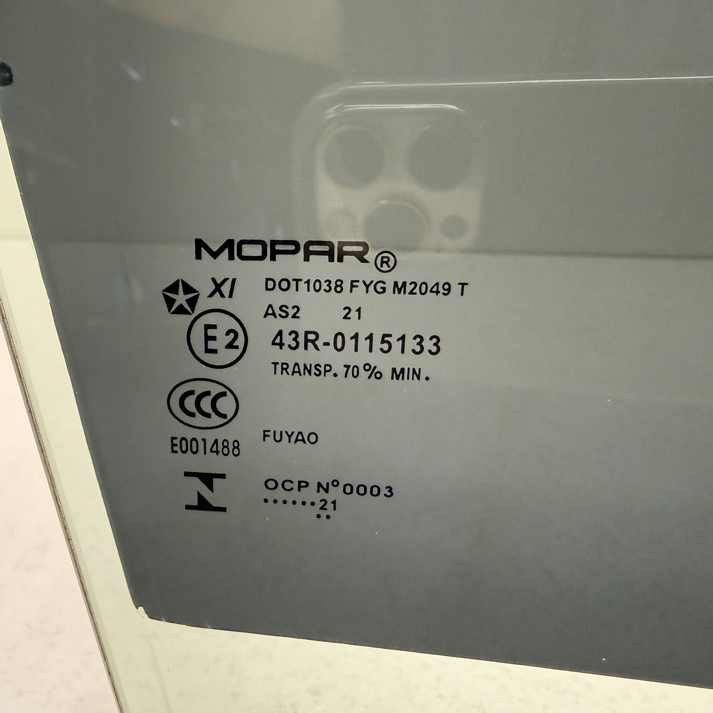 2011-2026 Dodge Durango Passenger Right Front Door Glass Window Dual Pane OEM