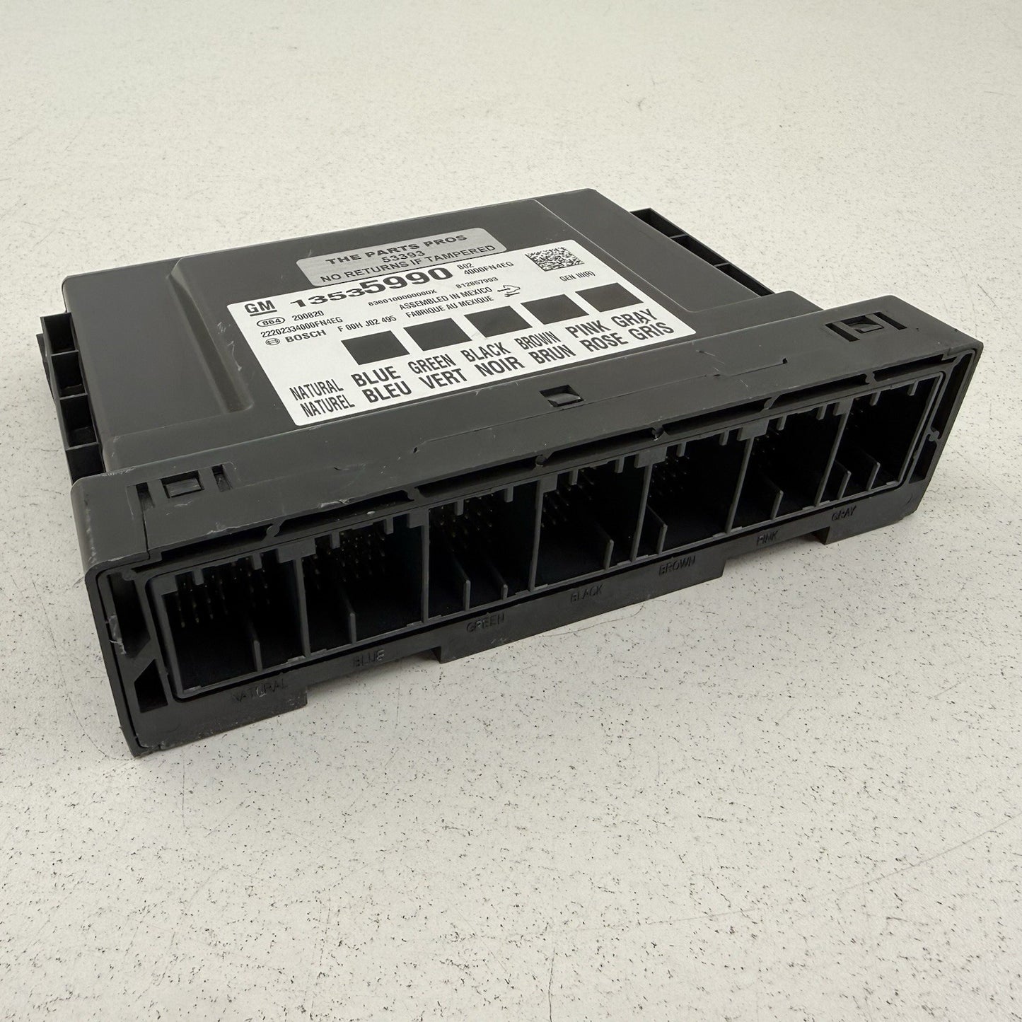 19-24 Chevrolet Camaro ZL1 Manual Transmission Body Control Module 13535990 OEM