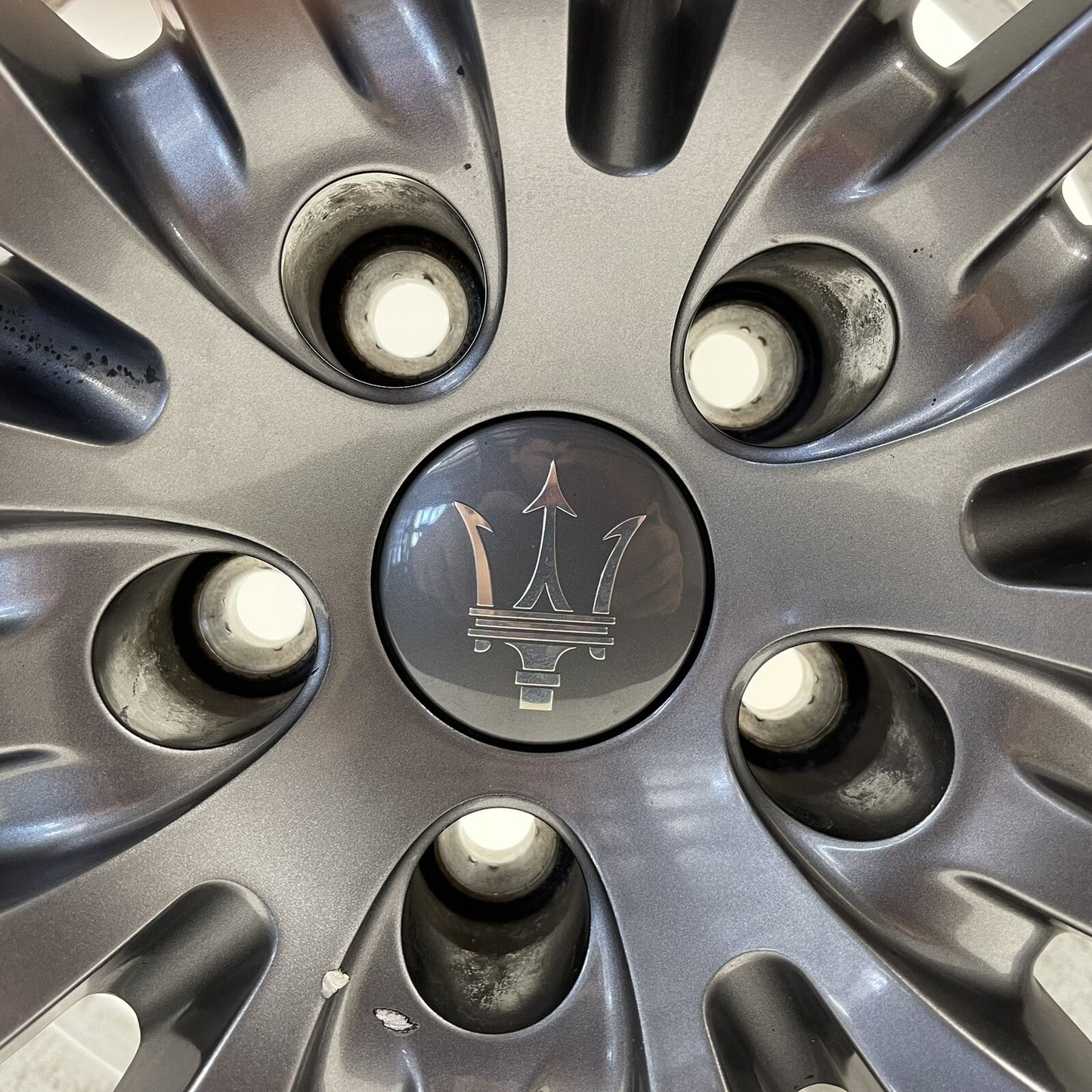 14-22 MASERATI GHIBLI REAR WHEEL RIM 19x10 +40 OFFSET 670016856Â FACTORY OEM
