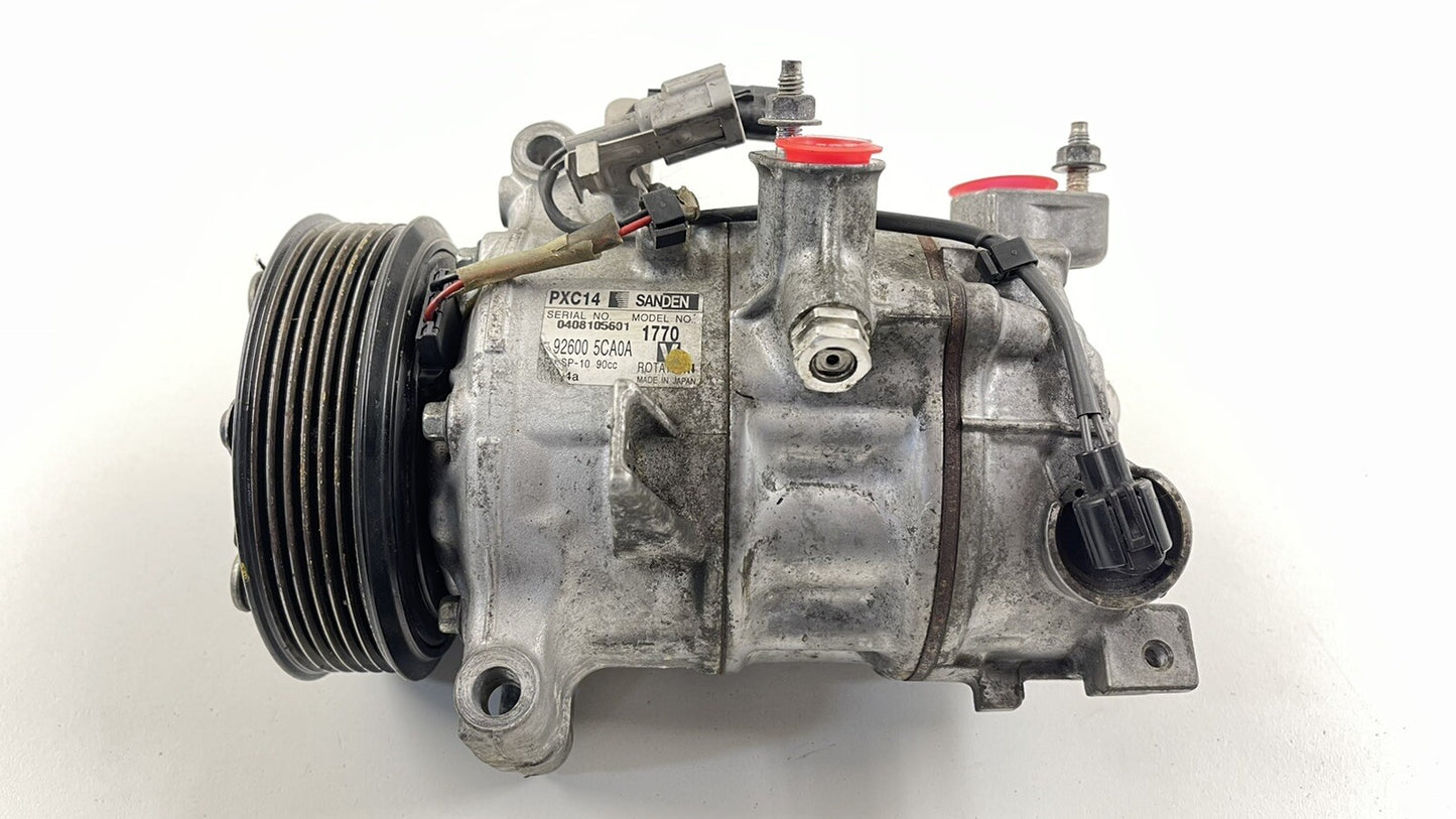 16-22 INFINITI Q50 Q60 3.0L AC AIR CONDITIONING AC COMPRESSOR 92600 5CA0A OEM