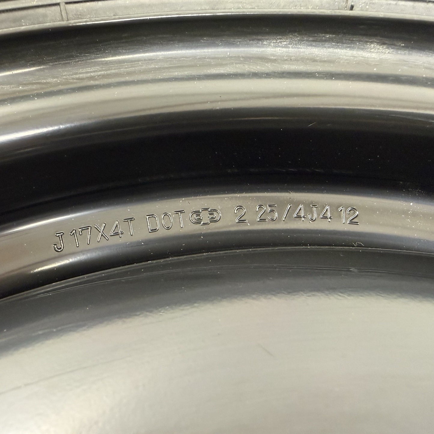 21-26 Lexus IS300 IS350 Emergency Spare Tire Wheel Rim Donut 17" OEM