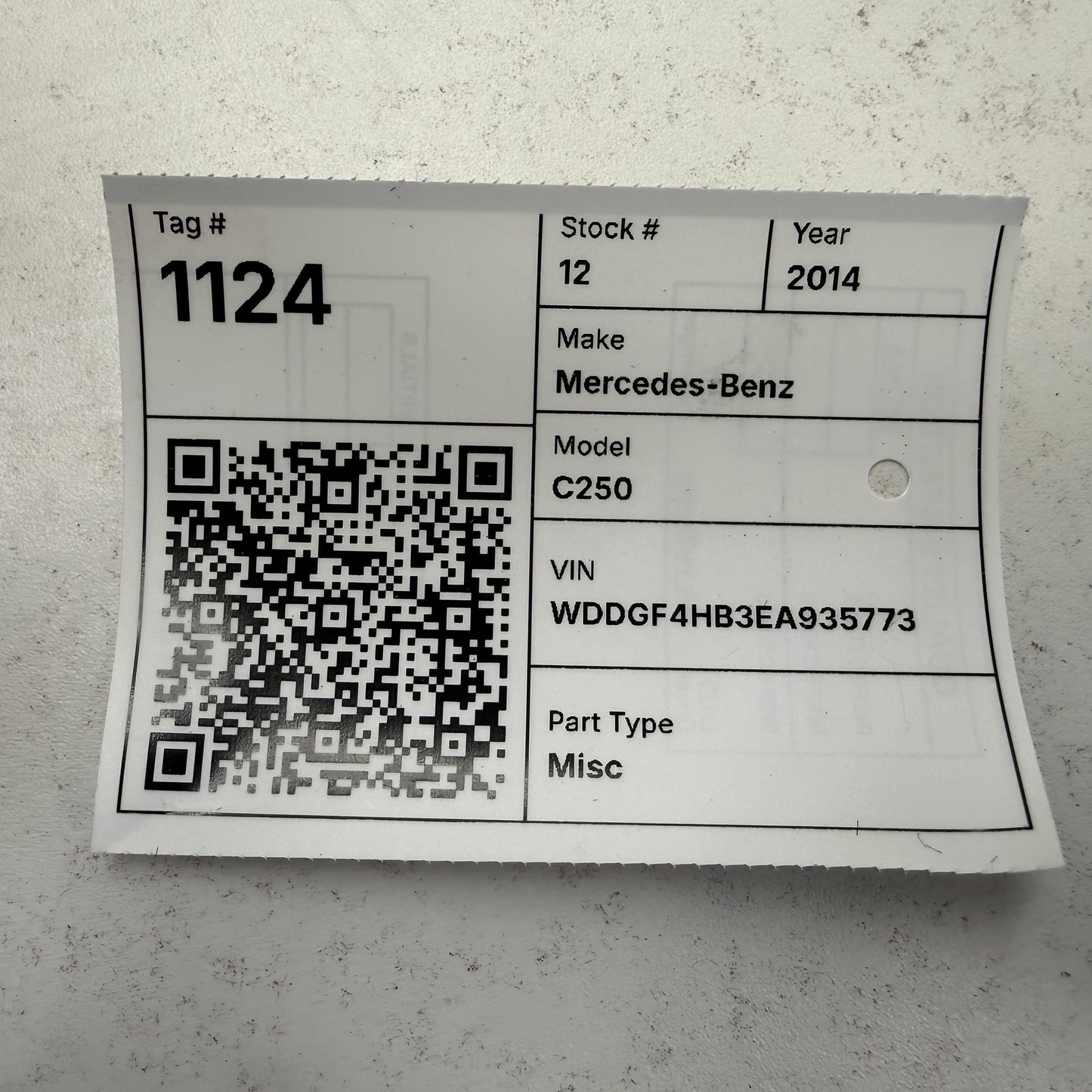 2012-2014 Mercedes-Benz C250 W204 Rear SAM Fuse Relay Junction Box Module OEM
