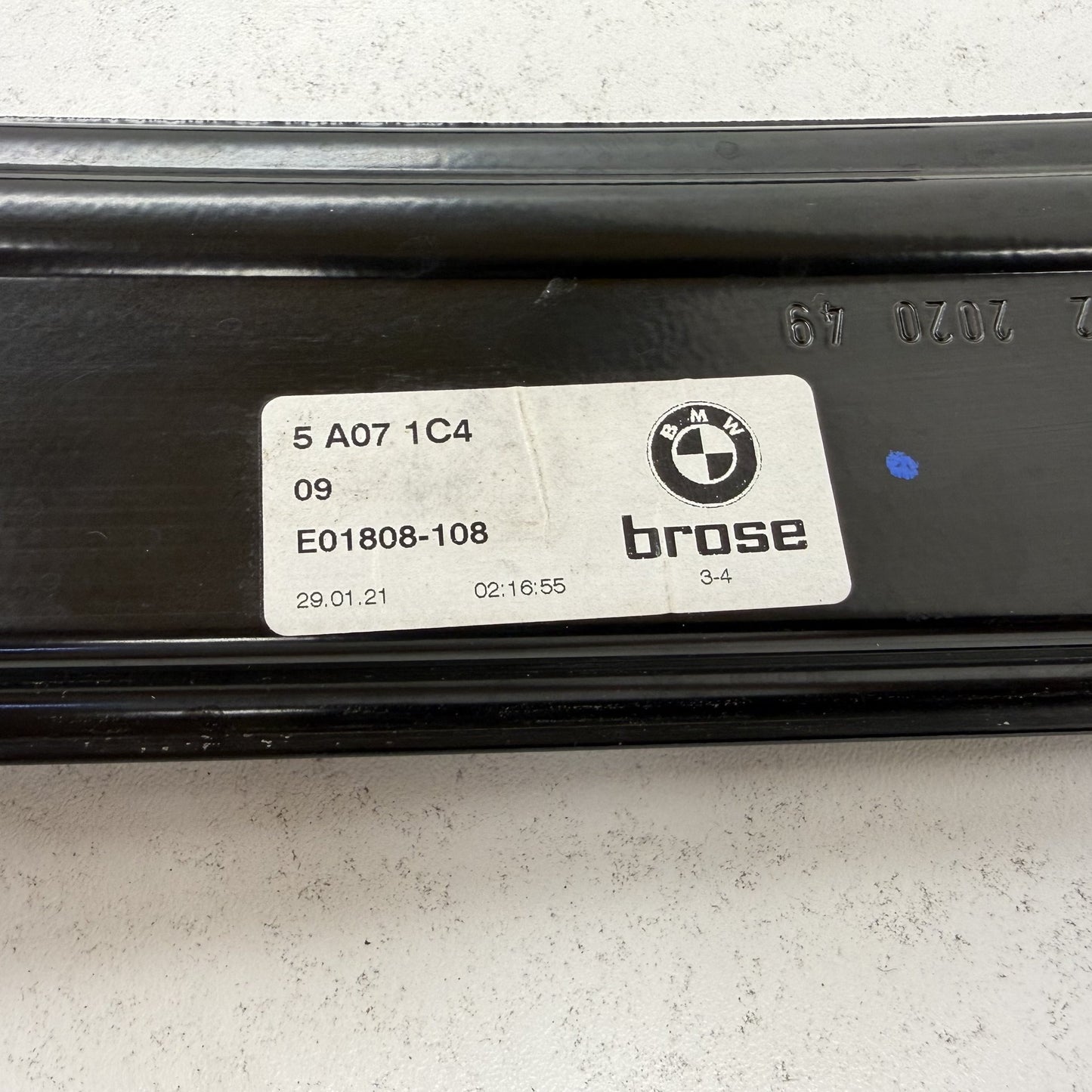 2021-2026 BMW M4 M440i G22 G82 Coupe Right Door Glass Window Regulator Motor OEM