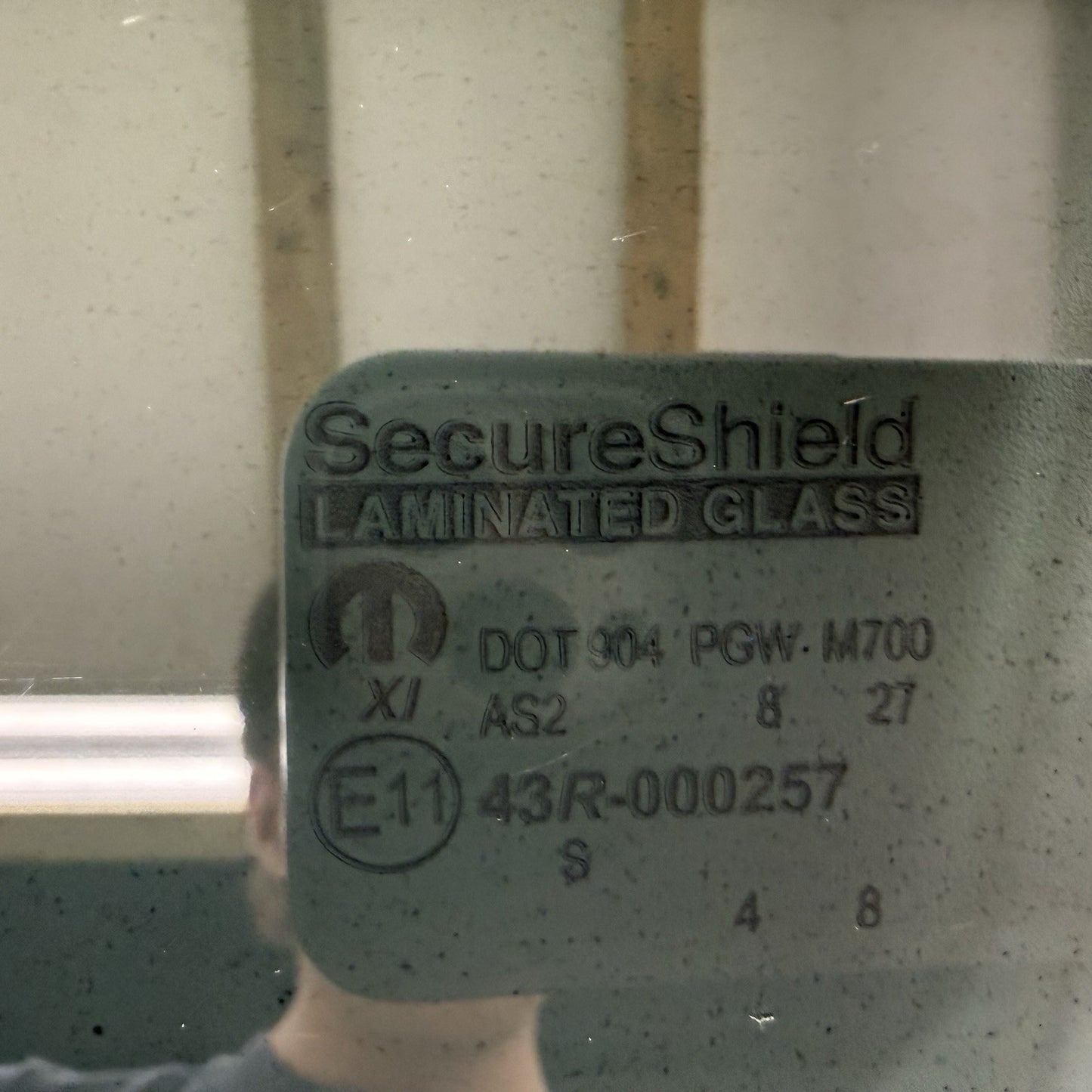 11-23 Dodge Charger Driver Left Front Door Glass Window 68068667AD OEM