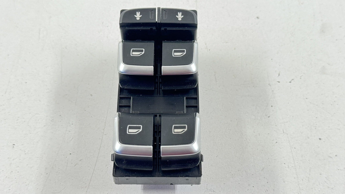 11-18 AUDI A8 S8 DRIVER LEFT FRONT MASTER WINDOW CONTROL SWITCH 4H0959851E OEM