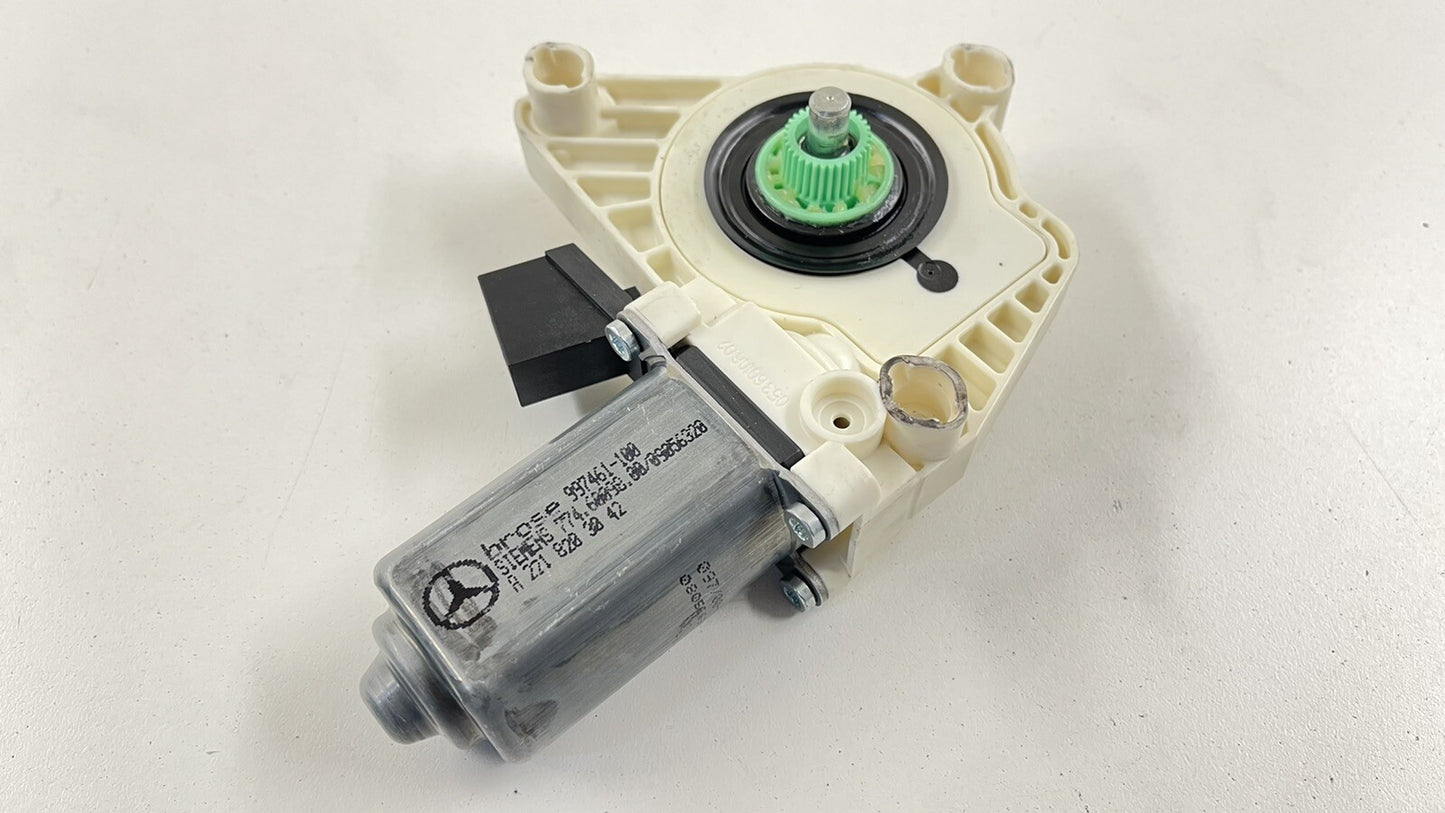 07-13 MERCEDES W221 S CLASS PASSENGER RIGHT REAR DOOR GLASS WINDOW MOTOR OEM