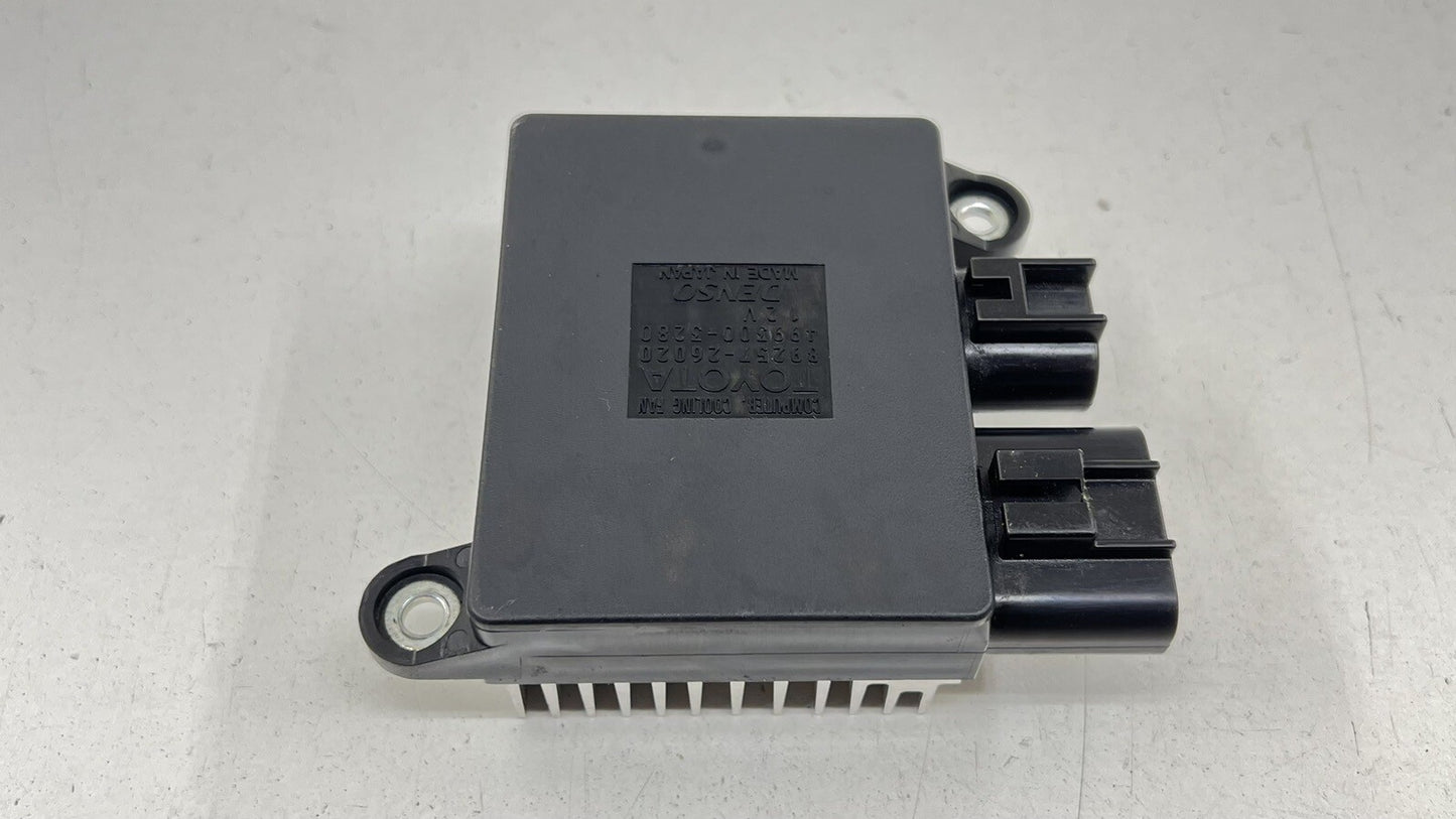 08-14 LEXUS IS F RADIATOR COOLING FAN CONTROL MODULE 89257-26020 OEM