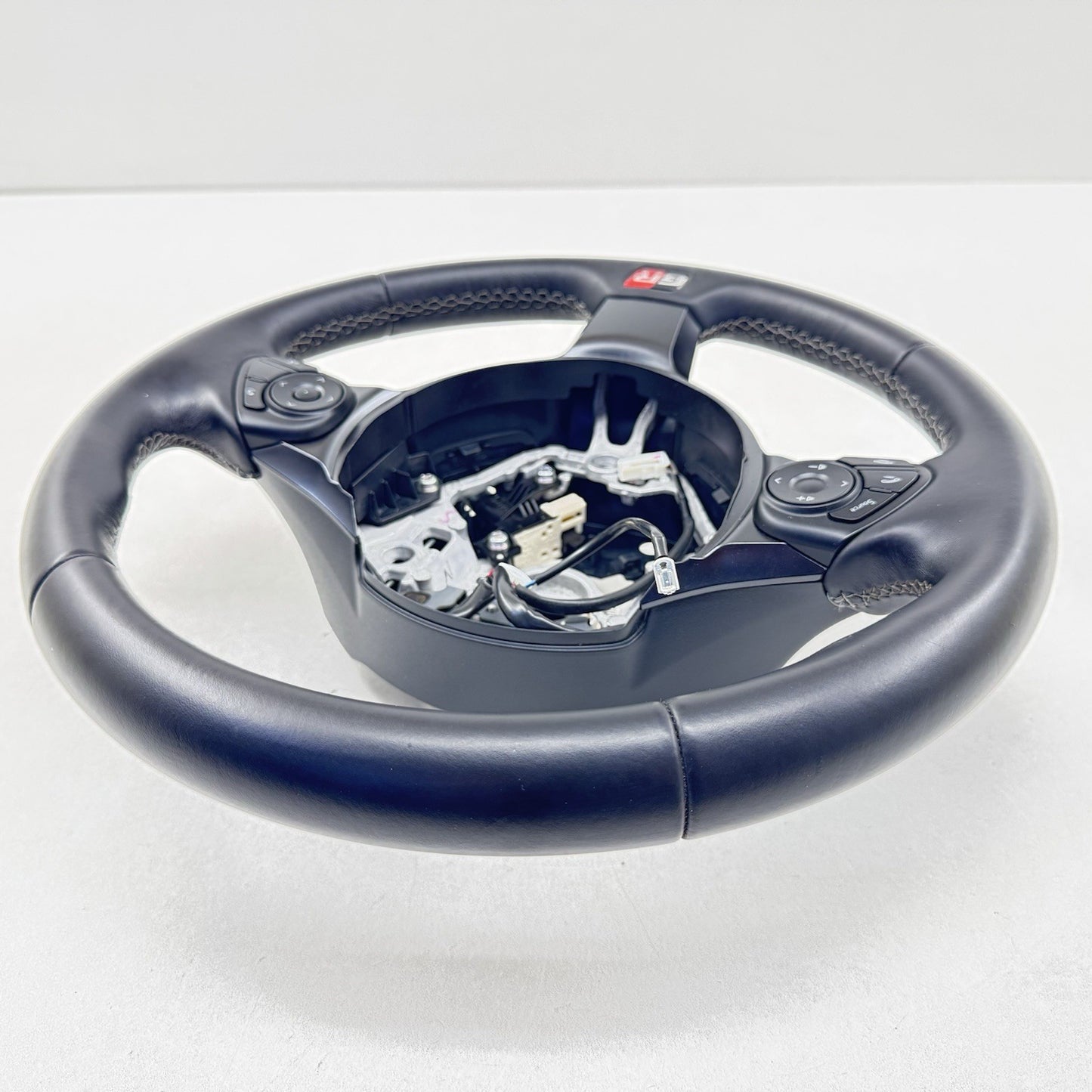 22-26 Toyota GR86 Driver Steering Wheel Leather Black OEM