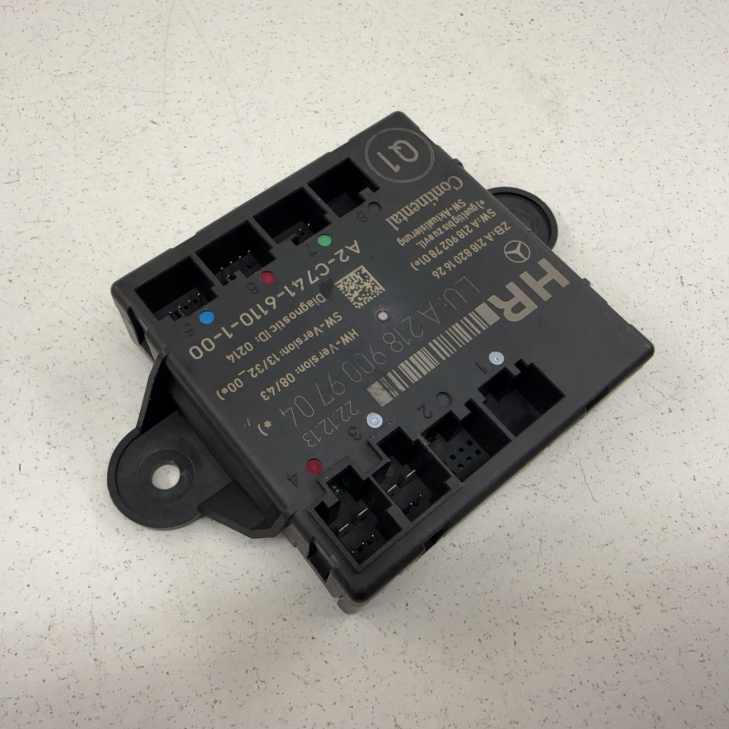 12-18 Mercedes W218 CLS550 Right Rear Door Control Module 2189009704 OEM