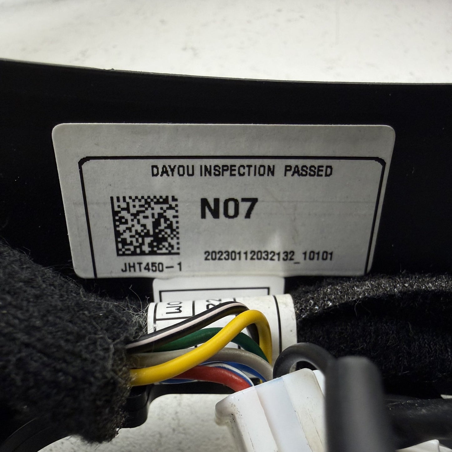 2022-2026 Hyundai Elantra N Manual Transmission Steering Wheel Leather Black OEM