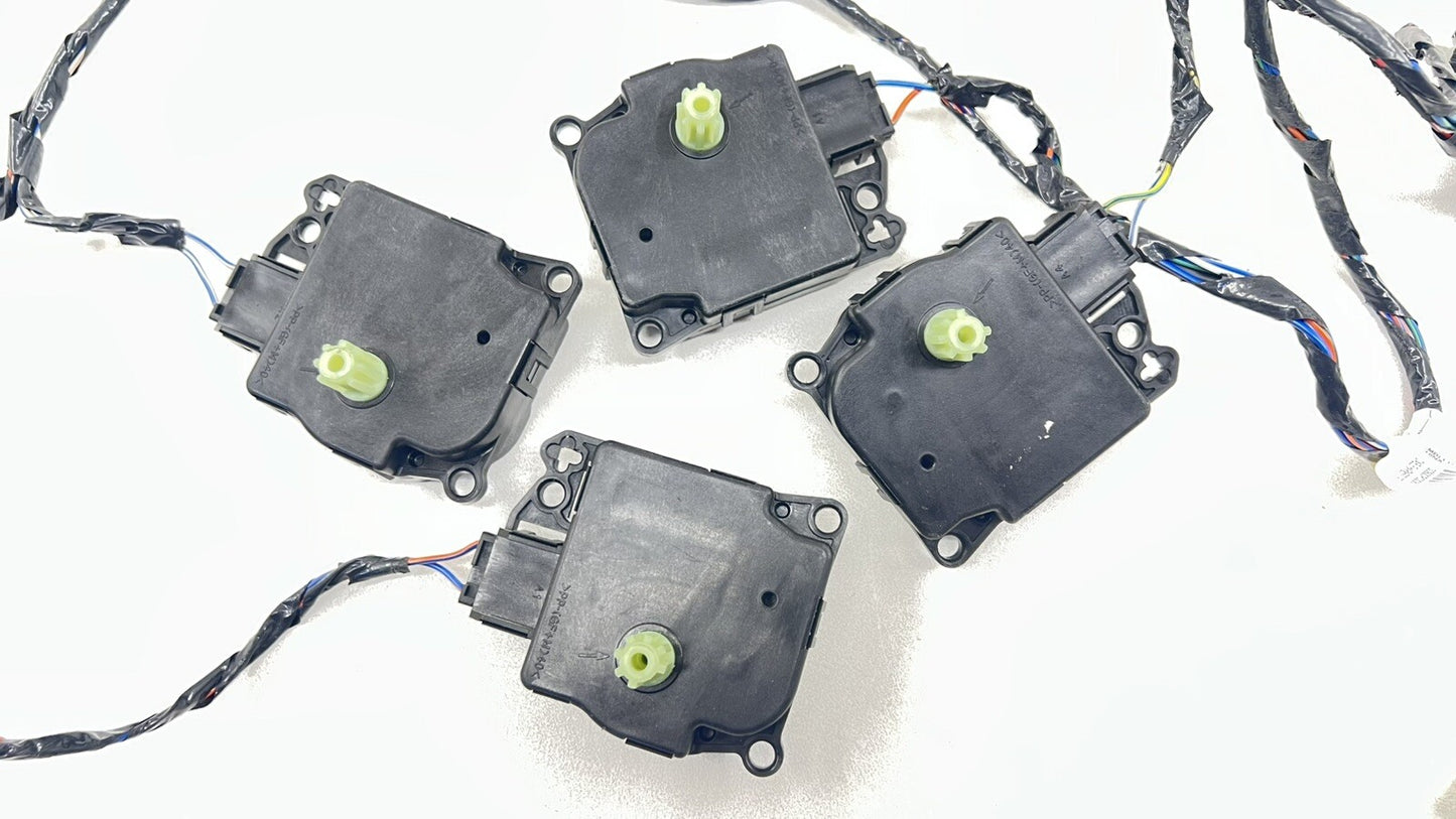 15-23 DODGE CHARGER HELLCAT HVAC BOX HEATER FLAP MOTOR AIR MIX ACTUATOR SET OEM