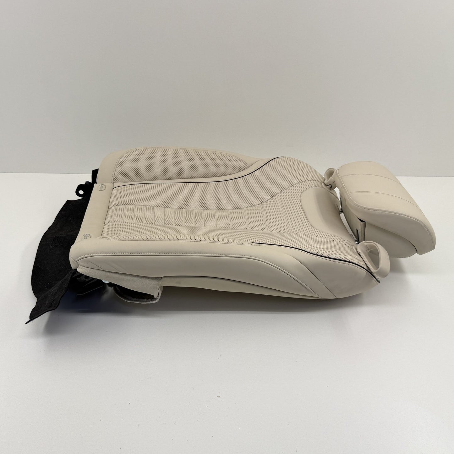 2014-2017 Mercedes-Benz S550 W222 Left Rear Power Seat Upper Cushion Beige OEM