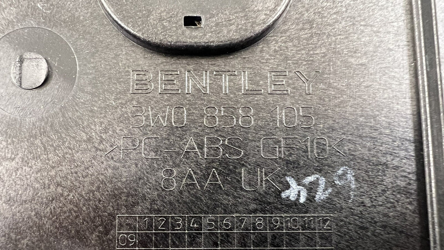 13-18 BENTLEY FLYING SPUR FRONT CENTER CONSOLE CUP HOLDER PANEL TRIM OEM