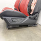 2015-2017 Ford Mustang GT Premium Front Seat Pair Leather Red Line OEM