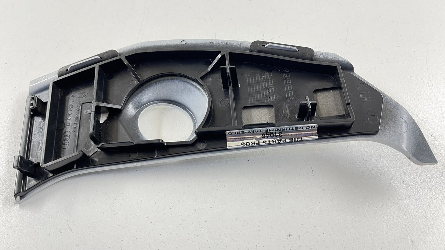 11-15 AUDI R8 SPYDER DRIVER LEFT SIDE QUARTER PANEL INSERT COVER TRIM OEM