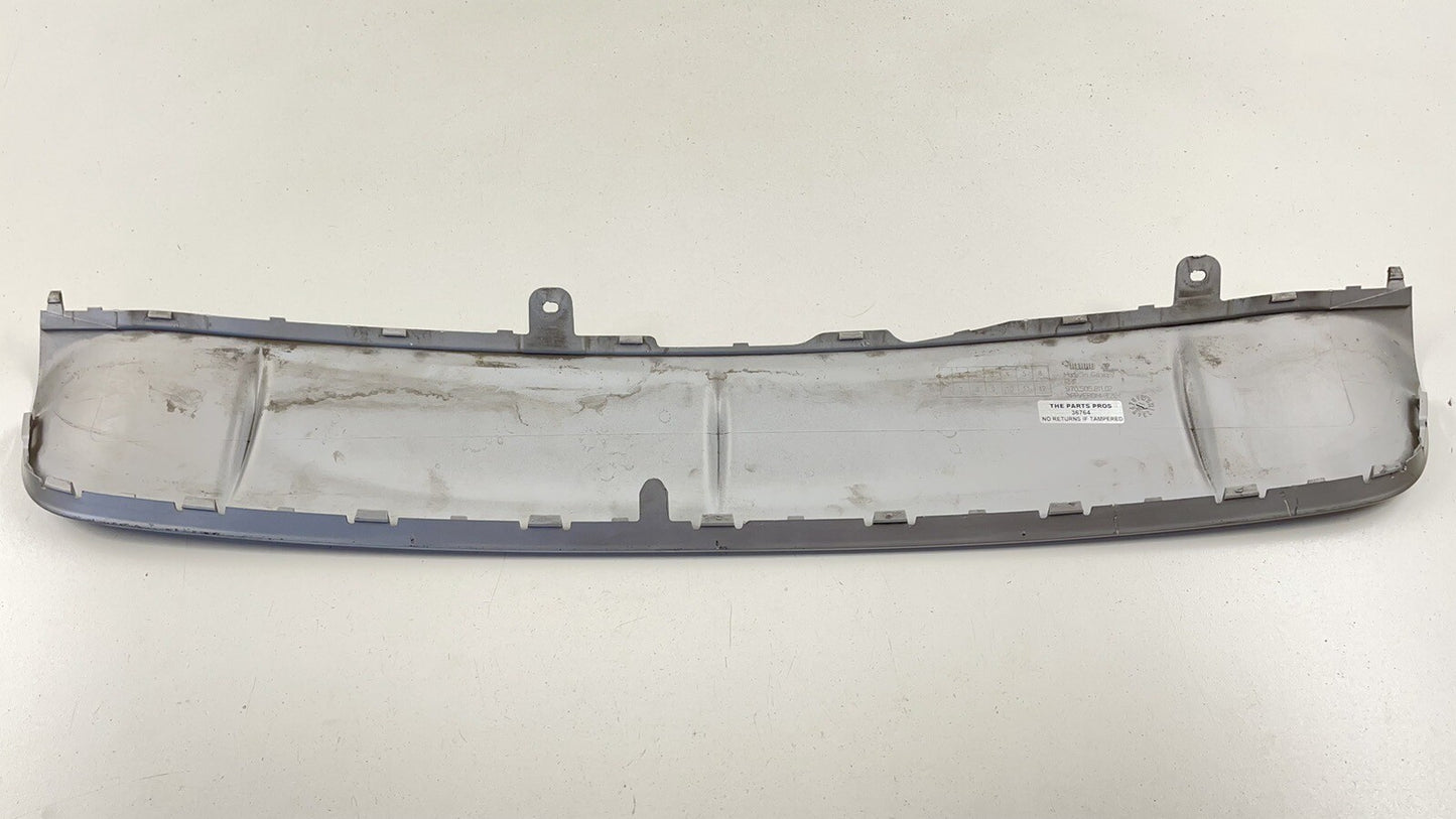 10-13 PORSCHE PANAMERA REAR BUMPER LOWER DIFFUSER VALANCE PANEL COVER TRIM OEM