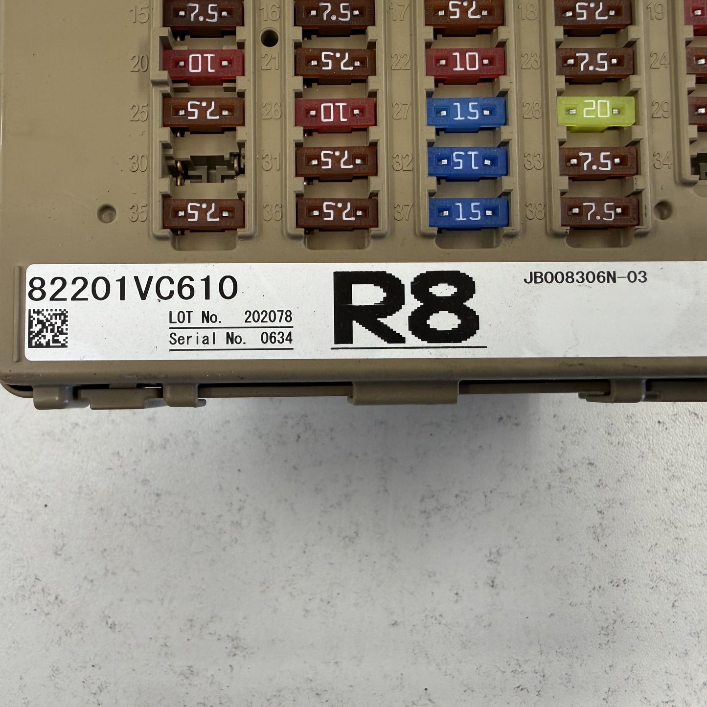 2022-2023 Subaru WRX Interior Cabin Fuse Relay Junction Box 82201VC610 OEM