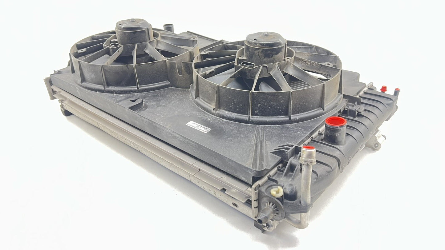 01-04 CHEVROLET CORVETTE C5 Z06 MANUAL RADIATOR CONDENSER FAN ASSEMBLY OEM