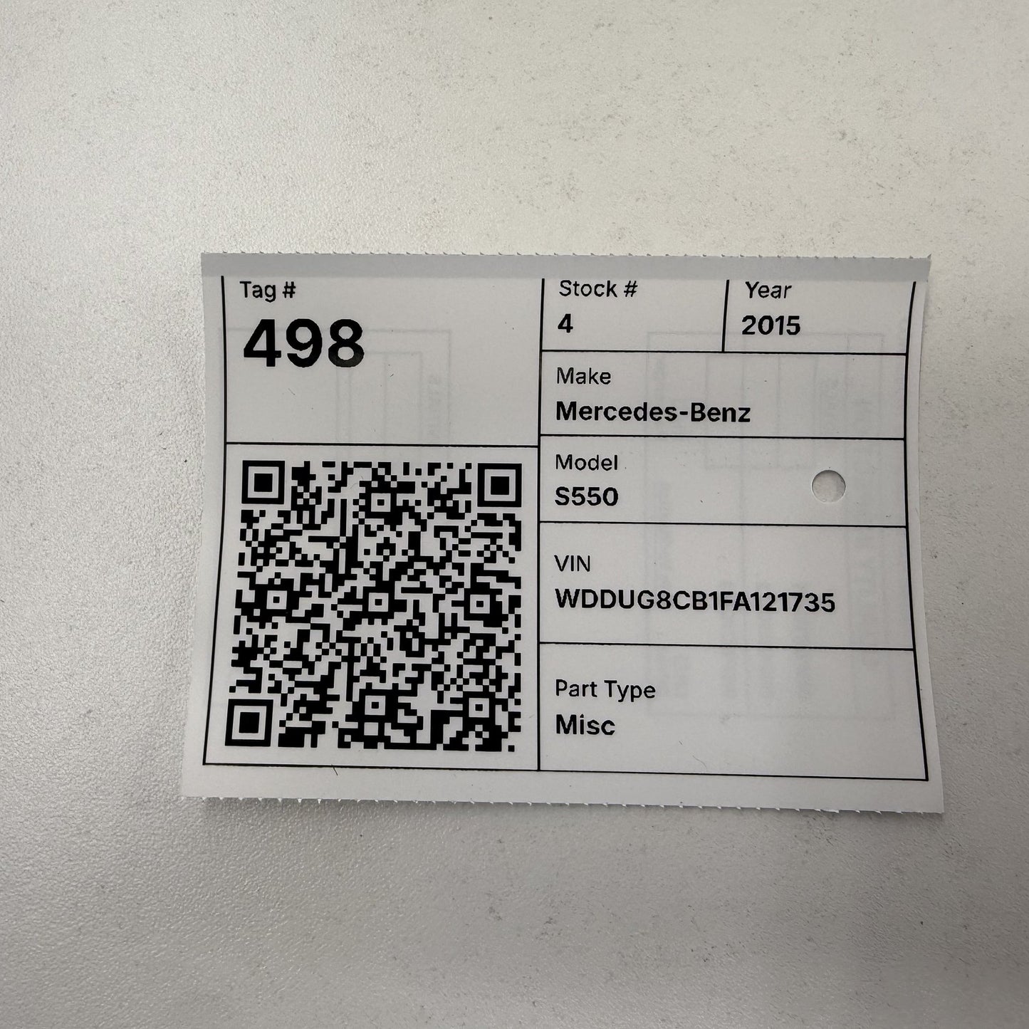 2014-2020 Mercedes-Benz S550 W222 Gas Pedal Throttle Accelerator 2043000200 OEM