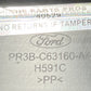 24-26 Ford Mustang GT Premium Rear Seat Set Upper & Lower Leather Black OEM