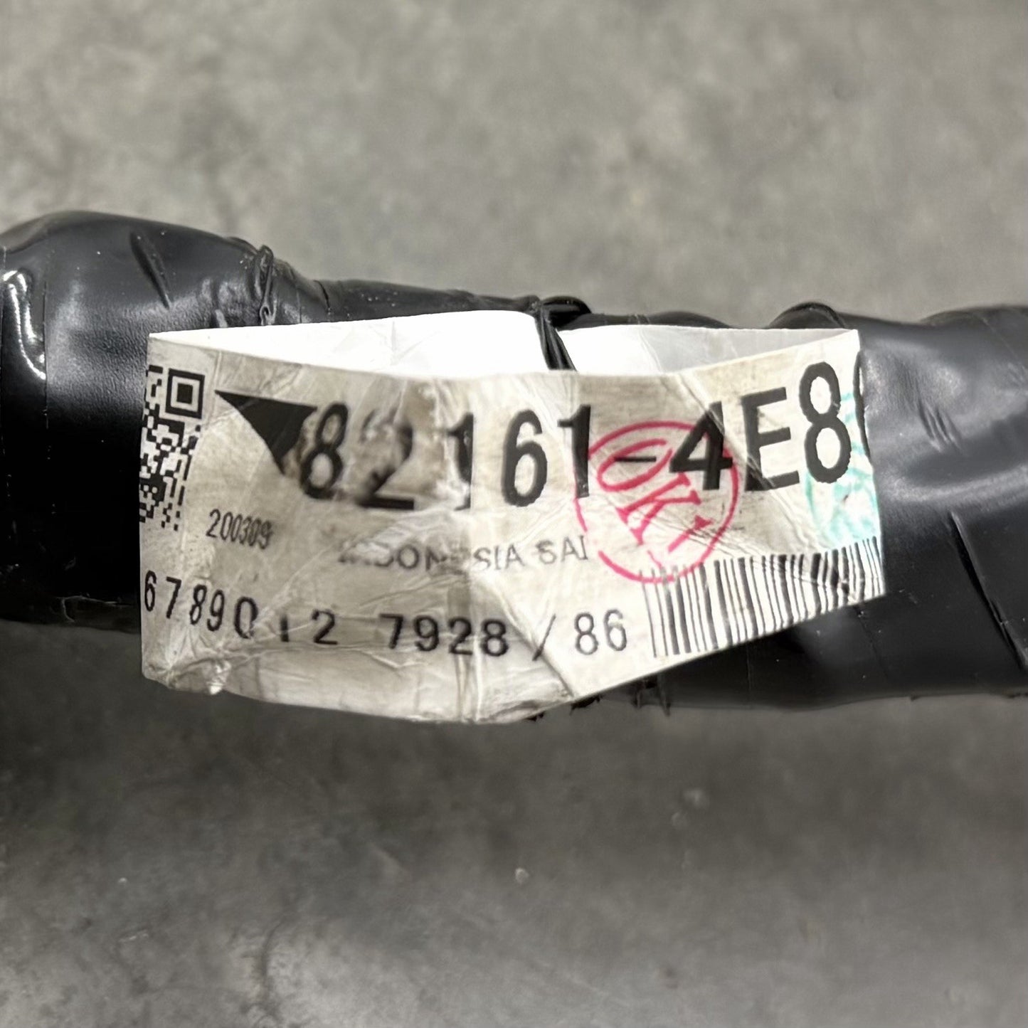 2020 Toyota Prius Prime Chassis Main Body Wiring Harness OEM