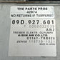 12-16 PORSCHE PANAMERA E-HYBRID GEAR BOX OIL PUMP CONTROL MODULE 09D927601 OEM
