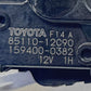 23-25 TOYOTA PRIUS WINDSHIELD WIPER MOTOR W/ LINKAGE ARM ASSEMBLY 8511012C90 OEM