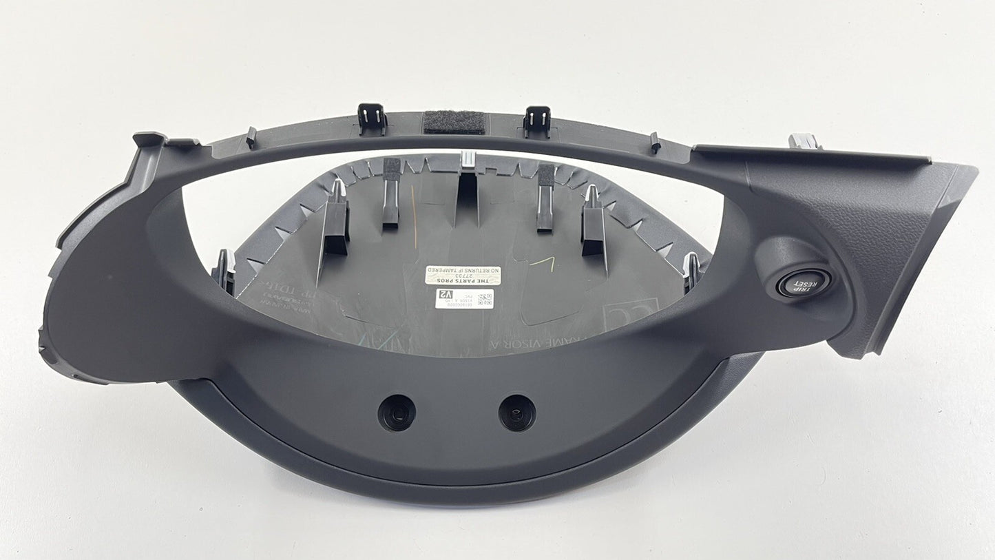 2022 SUBARU BRZ DASHBOARD DASH BOARD INSTRUMENT CLUSTER COVER TRIM BLACK OEM