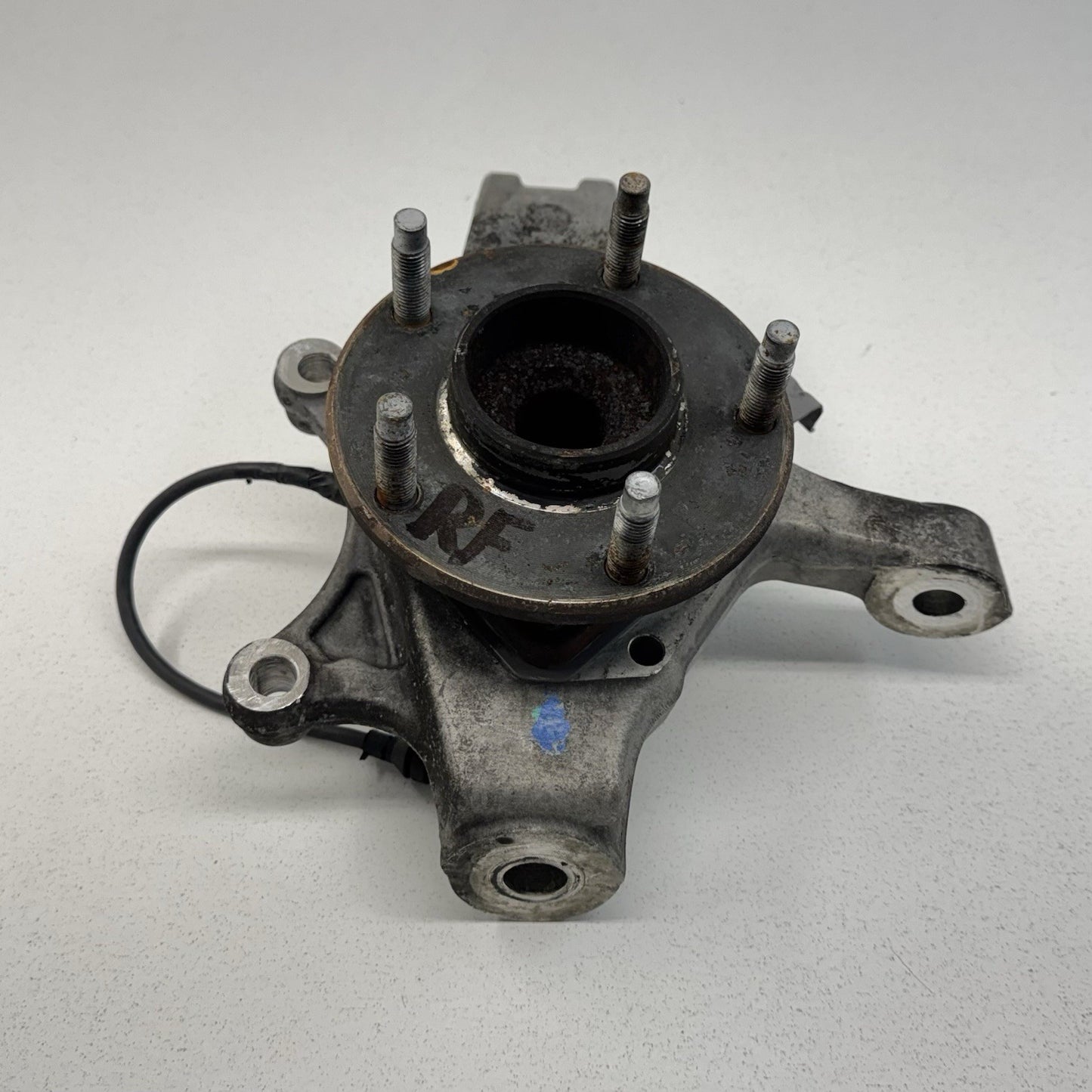 01-04 Chevrolet Corvette C5 Z06 Right Front Knuckle Hub W/ Control Arm Set OEM