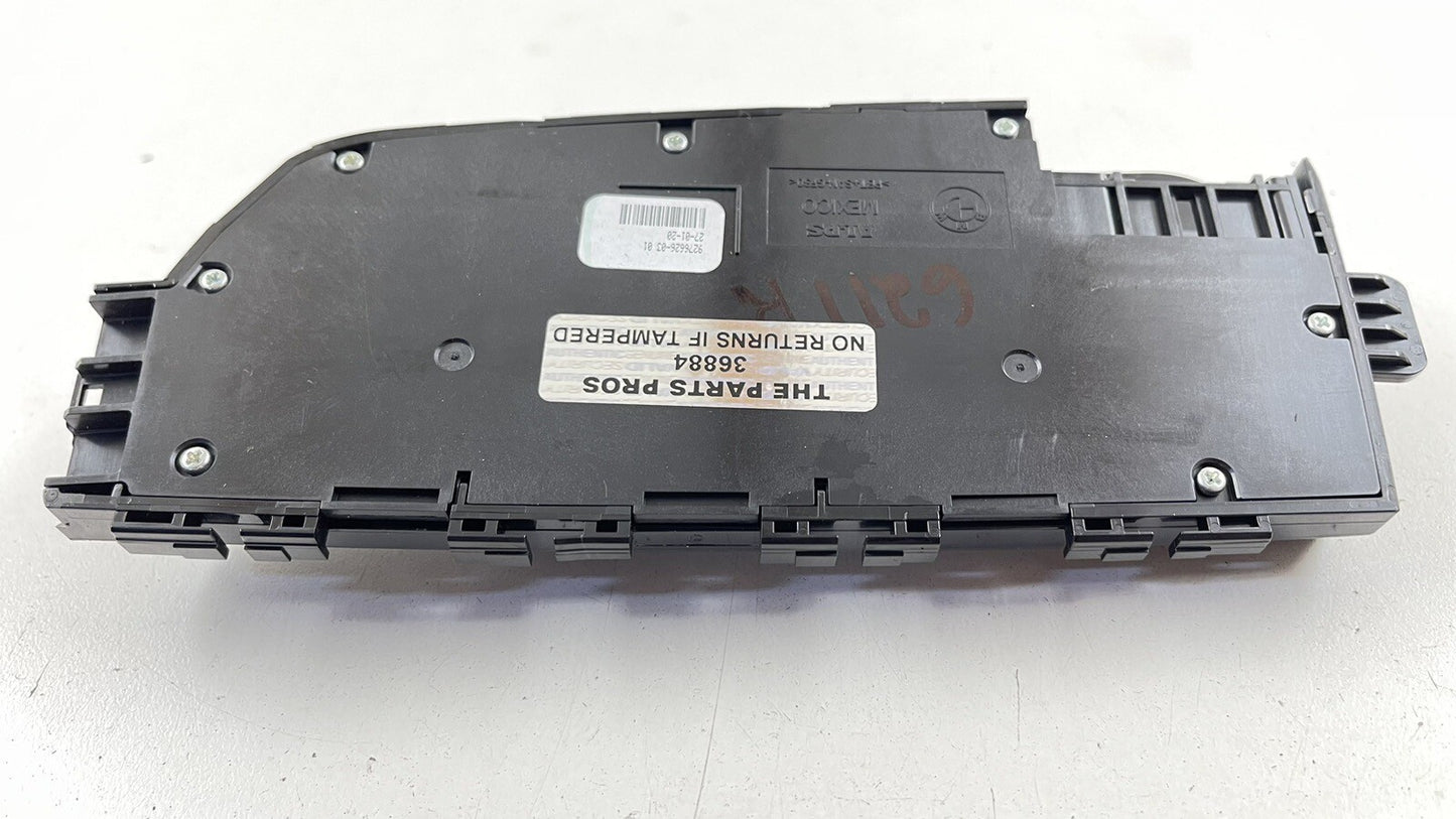 20-23 TOYOTA SUPRA PASSENGER RIGHT FRONT SEAT CONTROL SWITCH 9276626 OEM