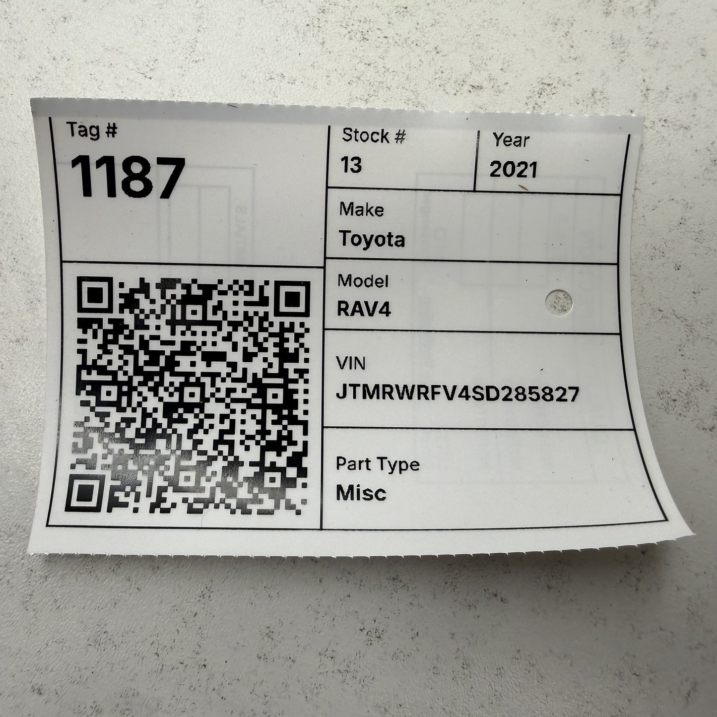 2019-2025 Toyota RAV4 Hybrid AWD Rear Drive Unit Electric Motor 18K Miles OEM