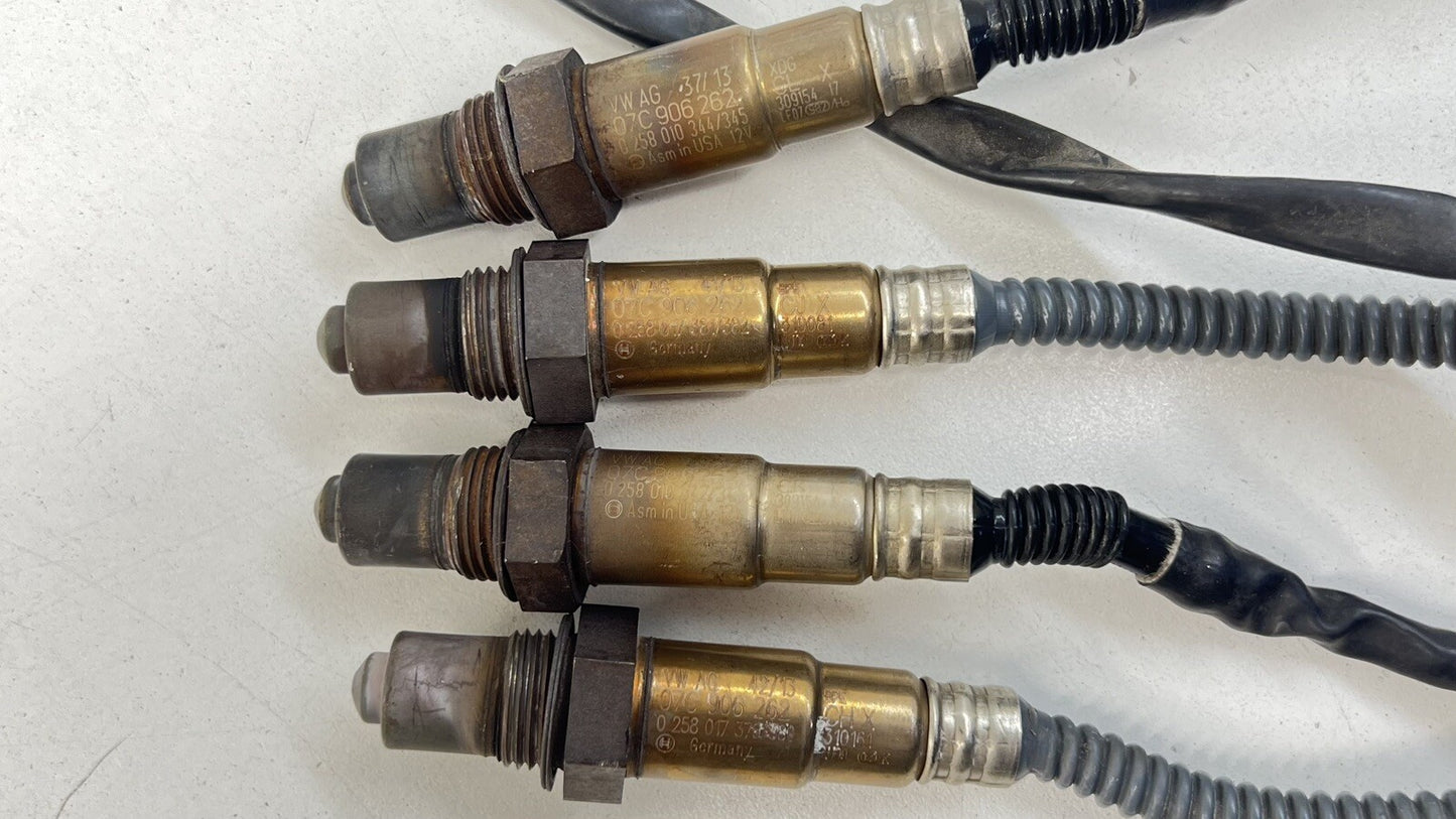 13-18 Bentley Flying Spur Exhaust Oxygen O2 Sensor Set OEM