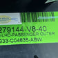 07-17 ASTON MARTIN VANTAGE RIGHT FRONT DASH AC AIR VENT GRILLE W/ COVER TRIM OEM