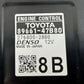 19-21 Toyota Prius Prime Motor Engine Control Module ECU 89661-47B80 OEM