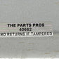 22-24 TOYOTA GR86 REAR REINFORCEMENT BAR CRASH IMPACT ABSORBER BAR WHITE OEM
