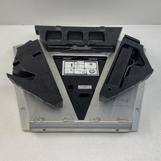 05-12 Porsche 911 997 Emergency Spare Tire Jack Lift Tool Kit Air Pump Set OEM