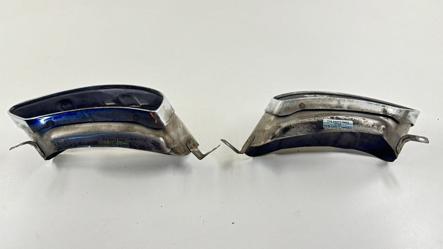 15-18 AUDI A8 S8 LEFT OR RIGHT REAR MUFFLER EXHAUST TIP OEM