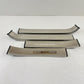 2014-2018 Bentley Flying Spur Door Sill Scuff Kick Plate Set Front & Rear OEM
