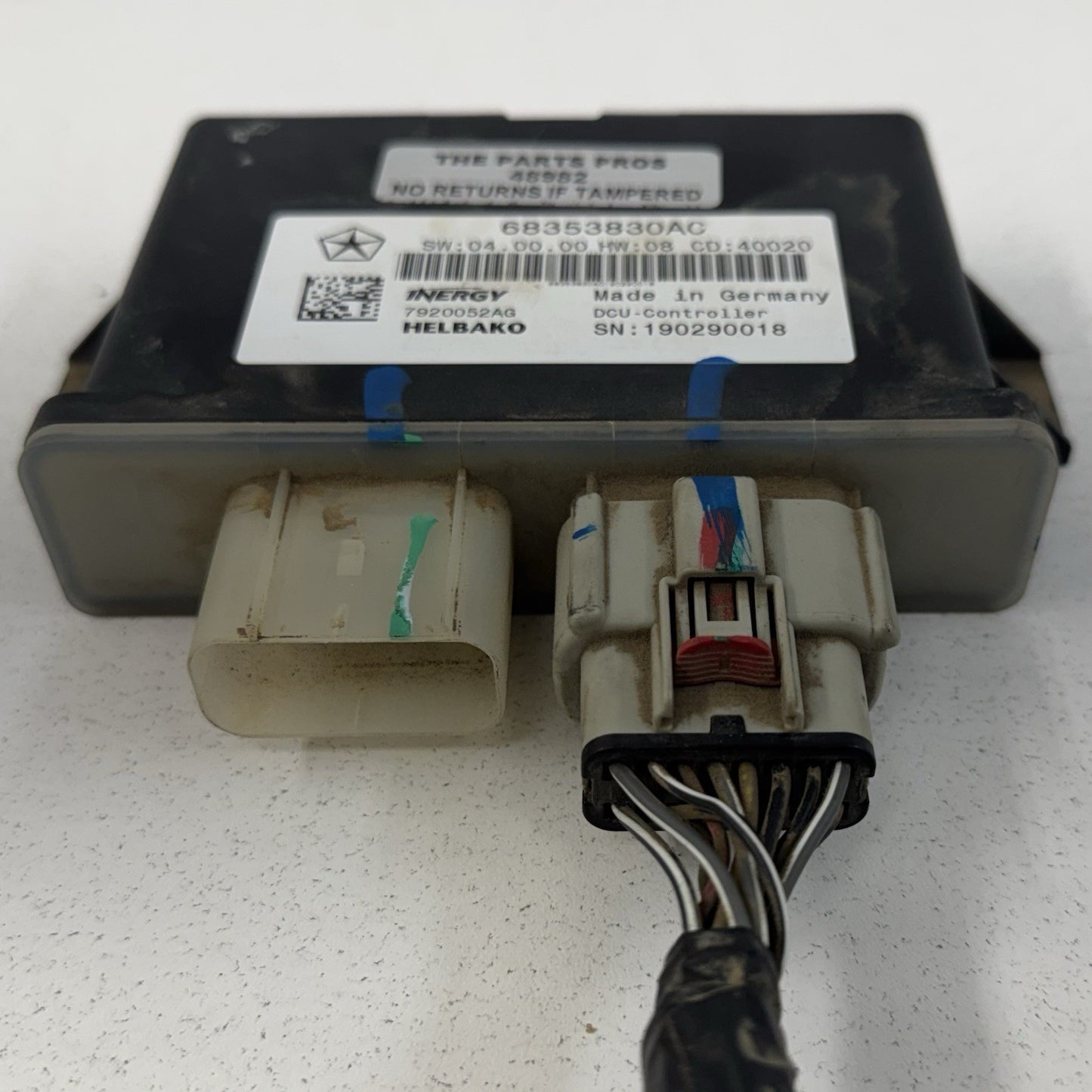 19-24 Ram 2500 3500 Diesel Exhaust Fluid Module W/ DEF System Wiring Harness OEM