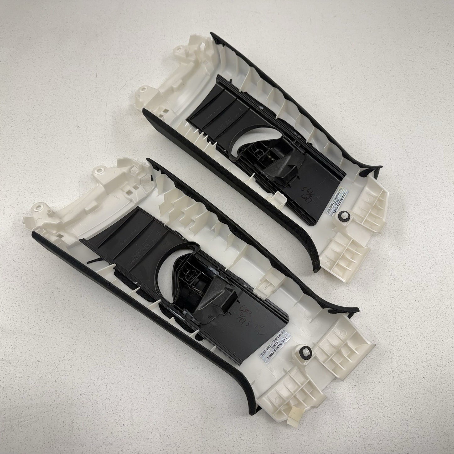 21-26 Lexus IS300 IS350 IS500 B Pillar Upper Interior Trim Pair Black OEM