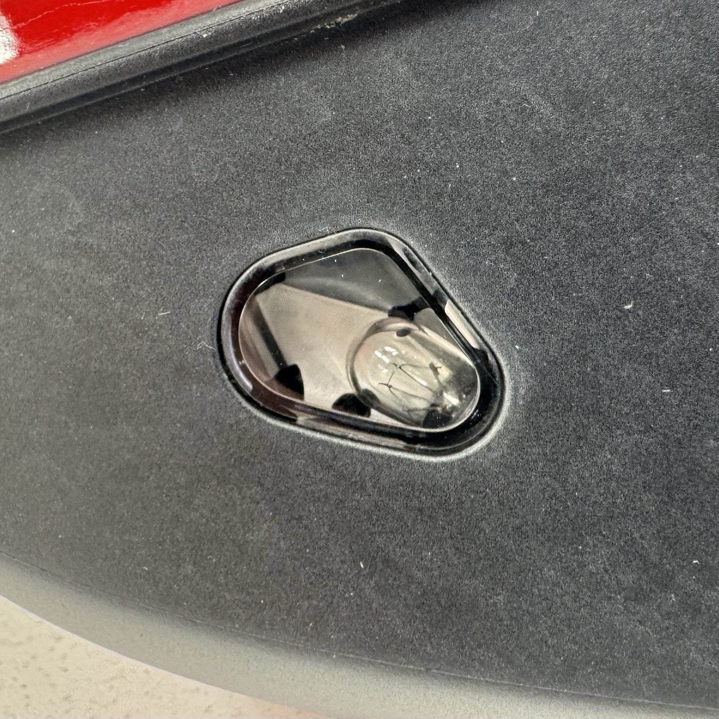 12-14 Mercedes W204 C250 Driver Left Door Mirror Side View Mars Red OEM