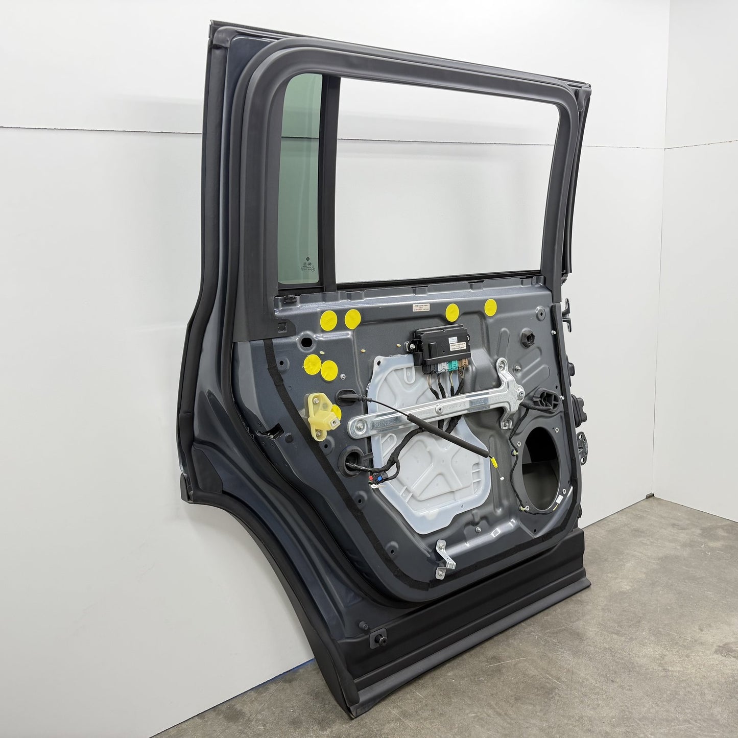 2022-2024 Rivian R1S Driver Left Rear Door Shell Complete W/ Glass OEM