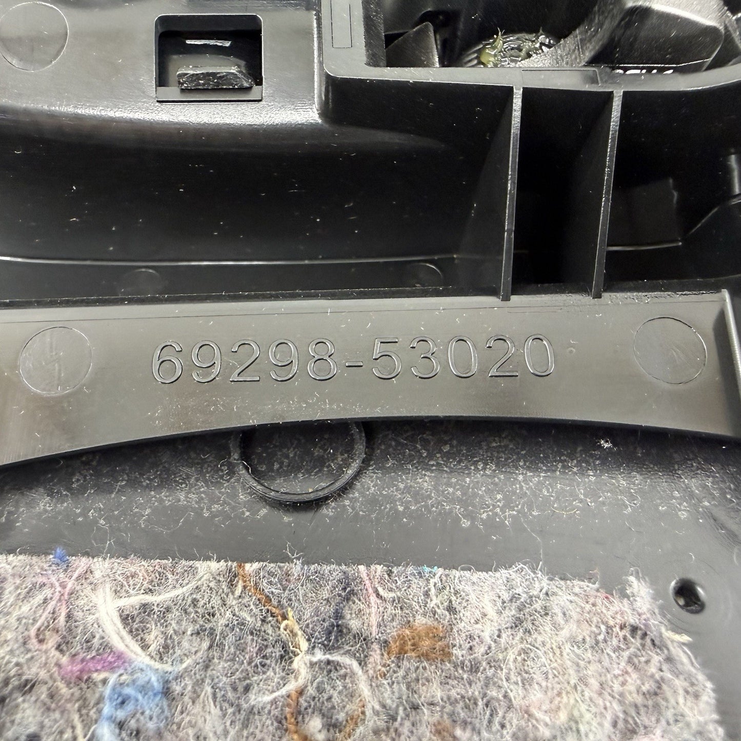 21-25 Lexus IS300 IS350 IS500 Left Rear Door Panel Interior Trim Black OEM