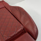 18-24 Audi S4 S5 Driver Left Front Sport Seat Lower Cushion Magma Red OEM