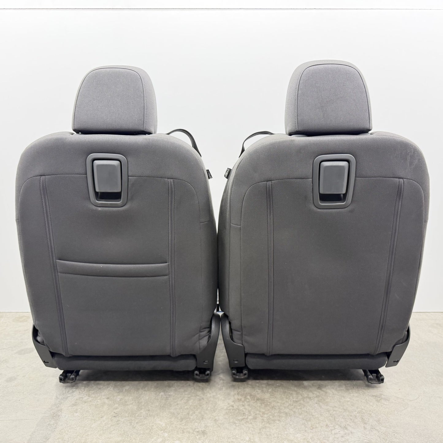 2010-2015 Chevrolet Camaro SS Coupe Black Cloth Seat Set Front &amp; Rear OEM *NOTE*