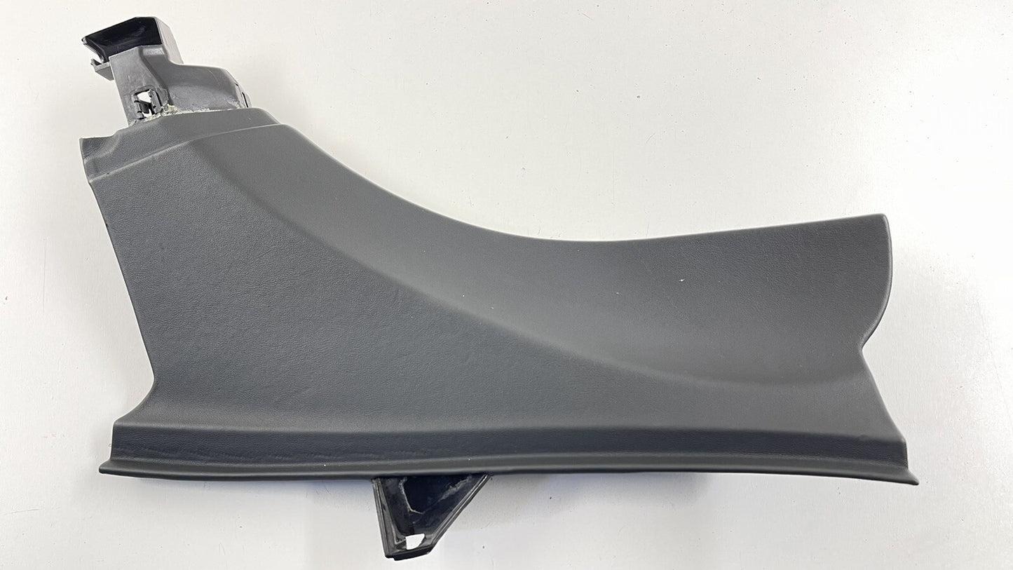 11-15 AUDI R8 SPYDER PASSENGER RIGHT REAR INTERIOR COVER TRIM LEATHER OEM