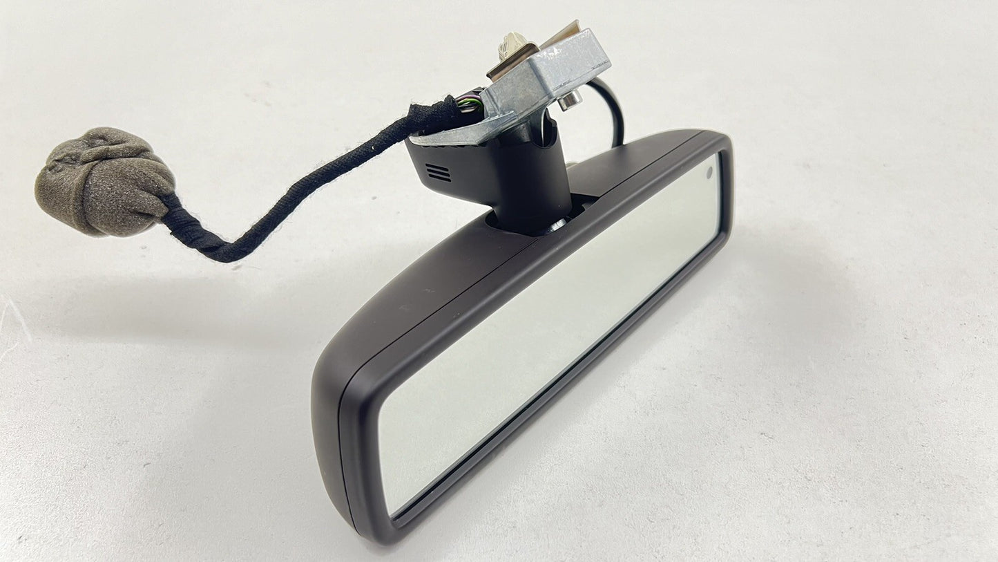 13-18 BENTLEY FLYING SPUR INTERIOR REAR VIEW MIRROR 3W5857511D BURNT OAK OEM